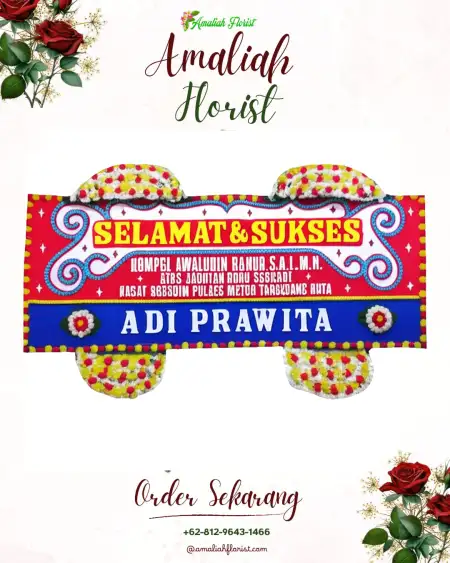 Papan Bunga Ucapan Selamat Jelat